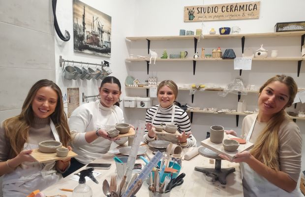 Homepage image 2 - Made some pottery happy