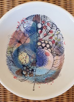Painted Plate