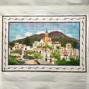 96 Tile Custom Mural